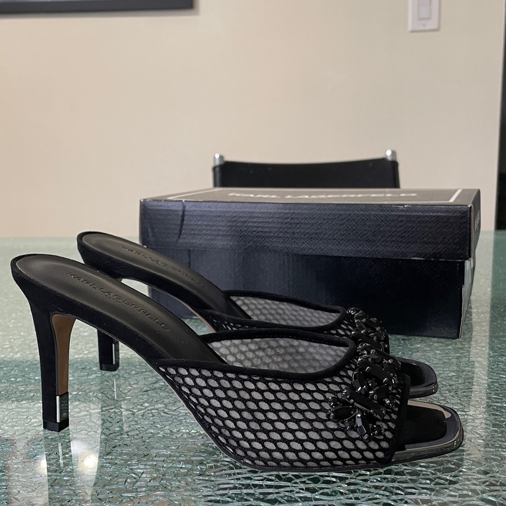 Karl Lagerfled Belita Dress Heel - Picture 5 of 15